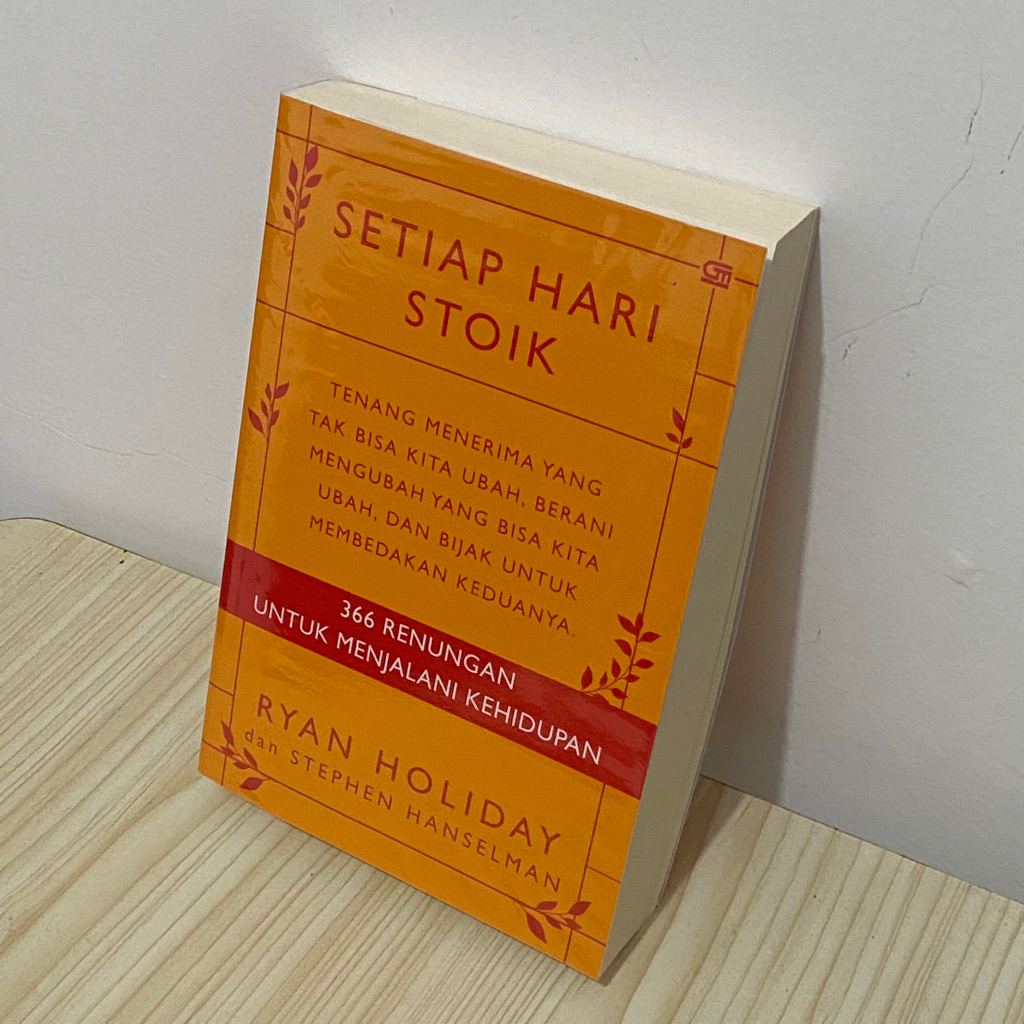 PRELOVED setiap hari stoik daily stoic ryan holiday