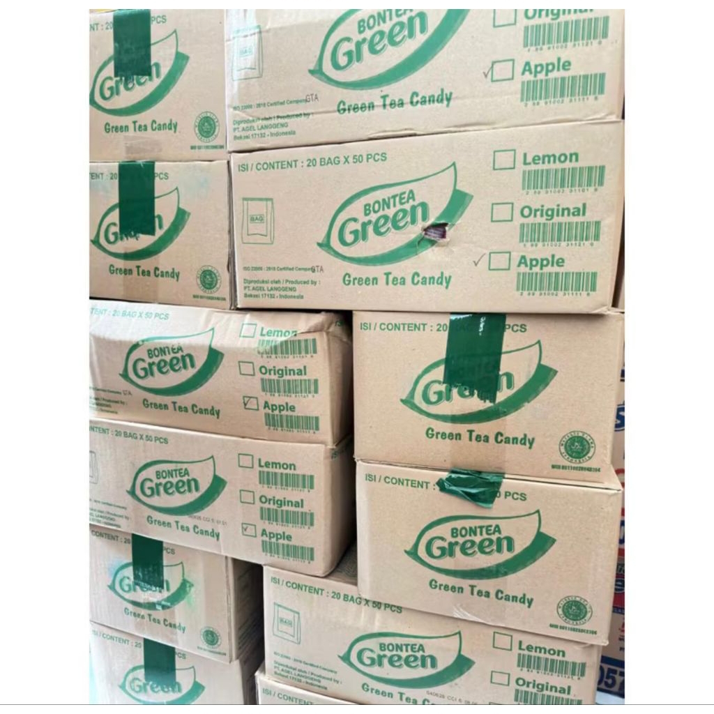 

1 dus PERMEN BONTEA isi 20bag ( 20 x 50 )