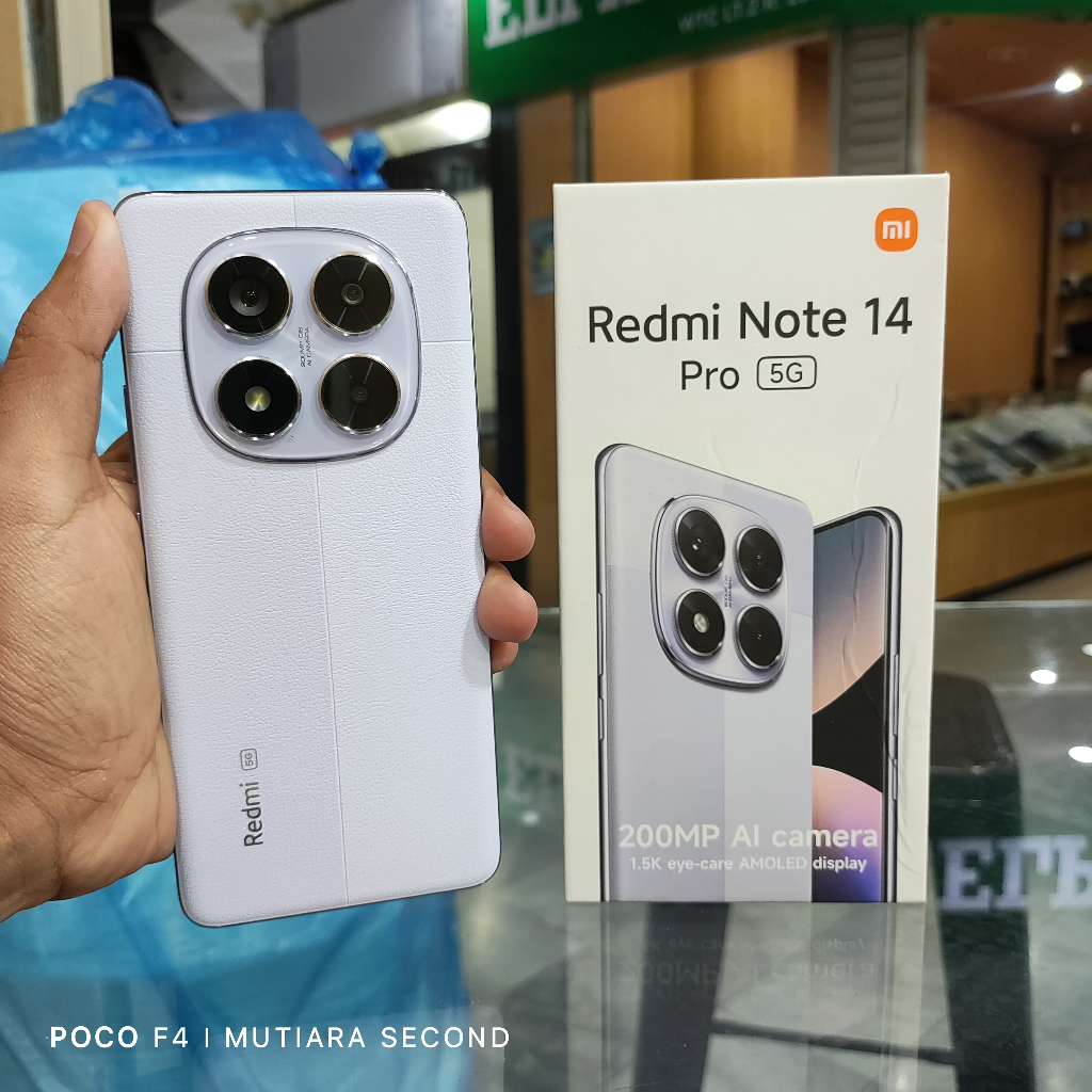 Xiaomi Redmi Note 14 Pro 5G Ram 8/256GB | Ram 12/512GB Bekas Original