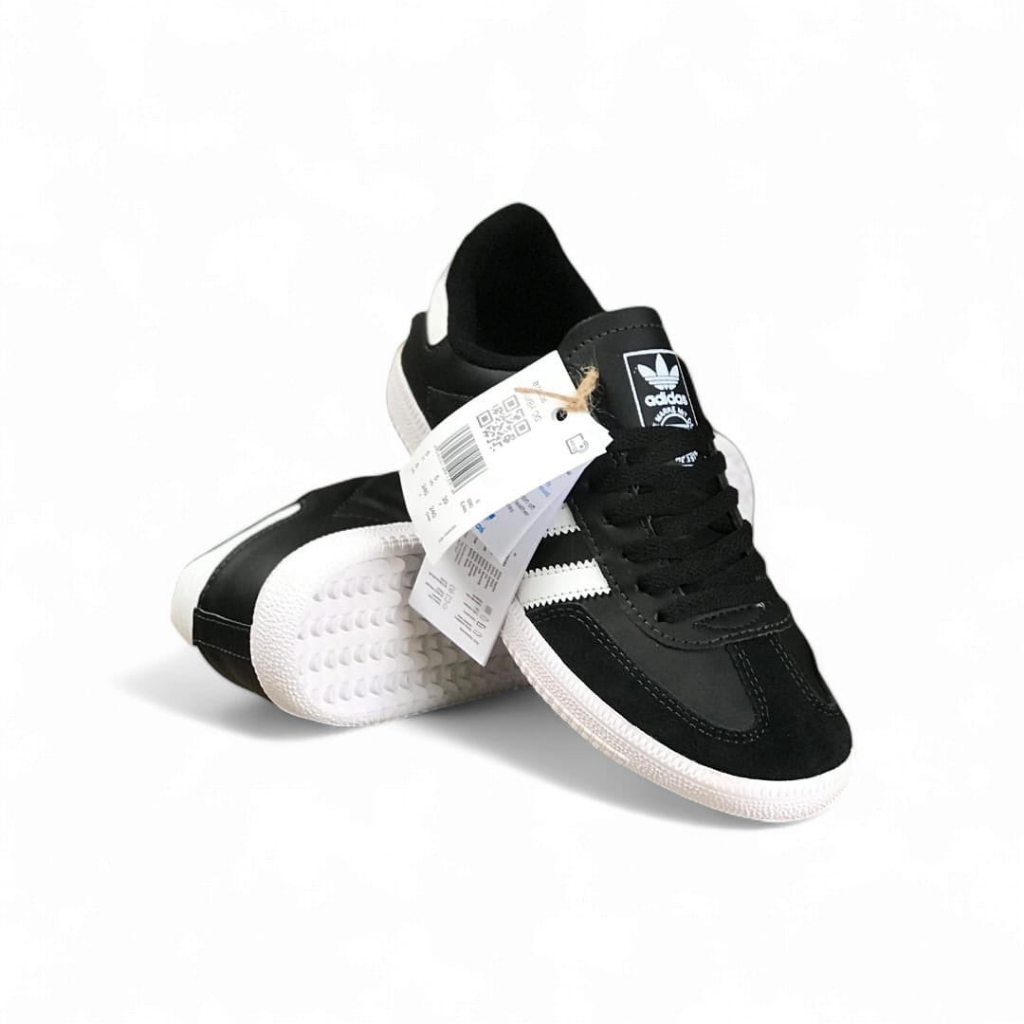 Sepatu Pria Sneakers Adidas Samba OG Super Trainers Black White Classic Premium Quality