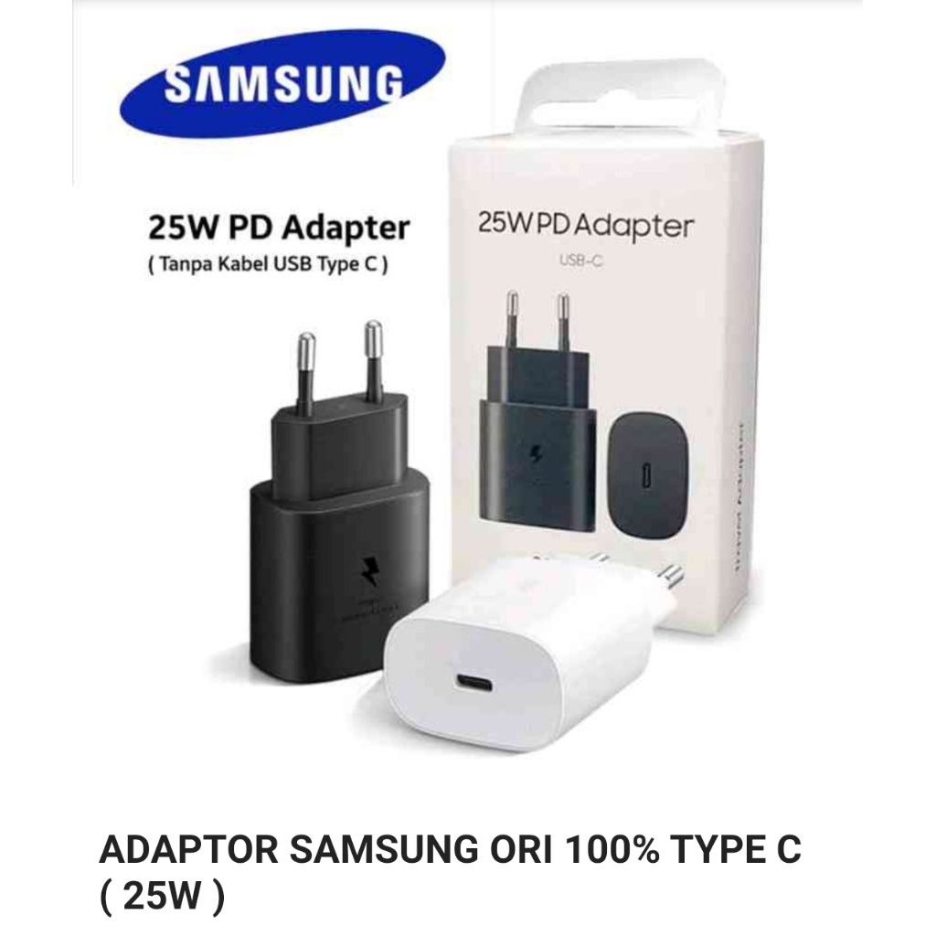 Adaptor Samsung Ori 100% Type C 25W