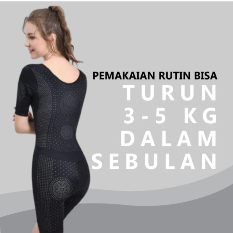 Preloved Korset Pelangsing Full Body Tourmaline Korset Bahan Carvico Italy