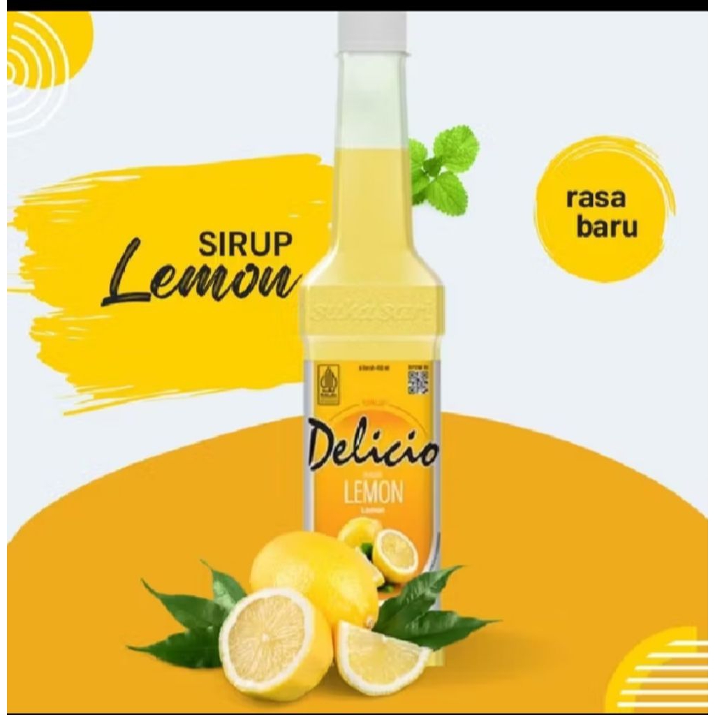 

Sirup delecio lemon pet 450 ml