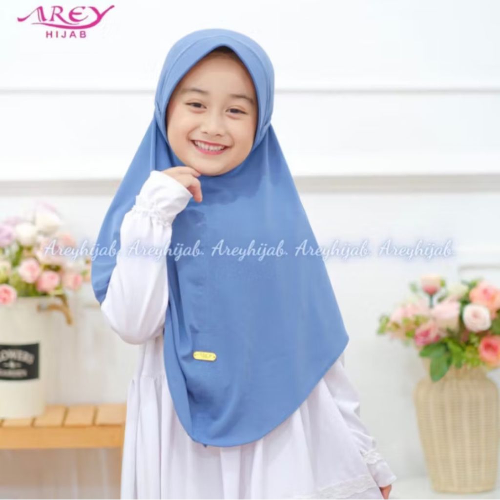 Arey Kiya / hijab anak / hijab anak instan / jilbab anak
