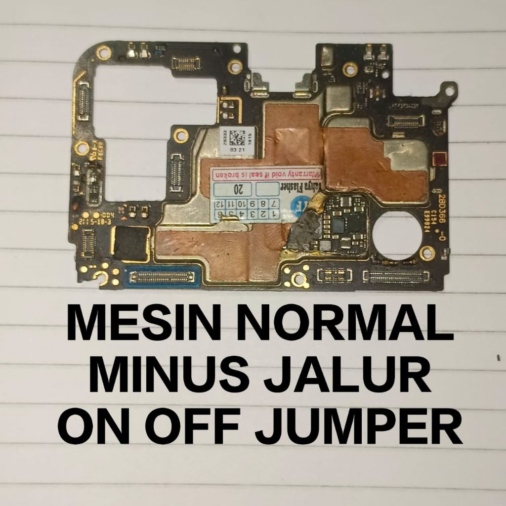 mesin Oppo Reno 5 / Reno 6 minus Jumper normal