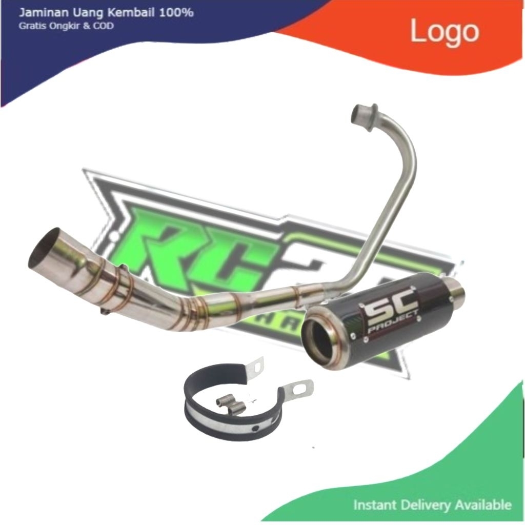 SC project karbon exhaust YZF-R15 V3/V4, MT15, R15M, R15MT