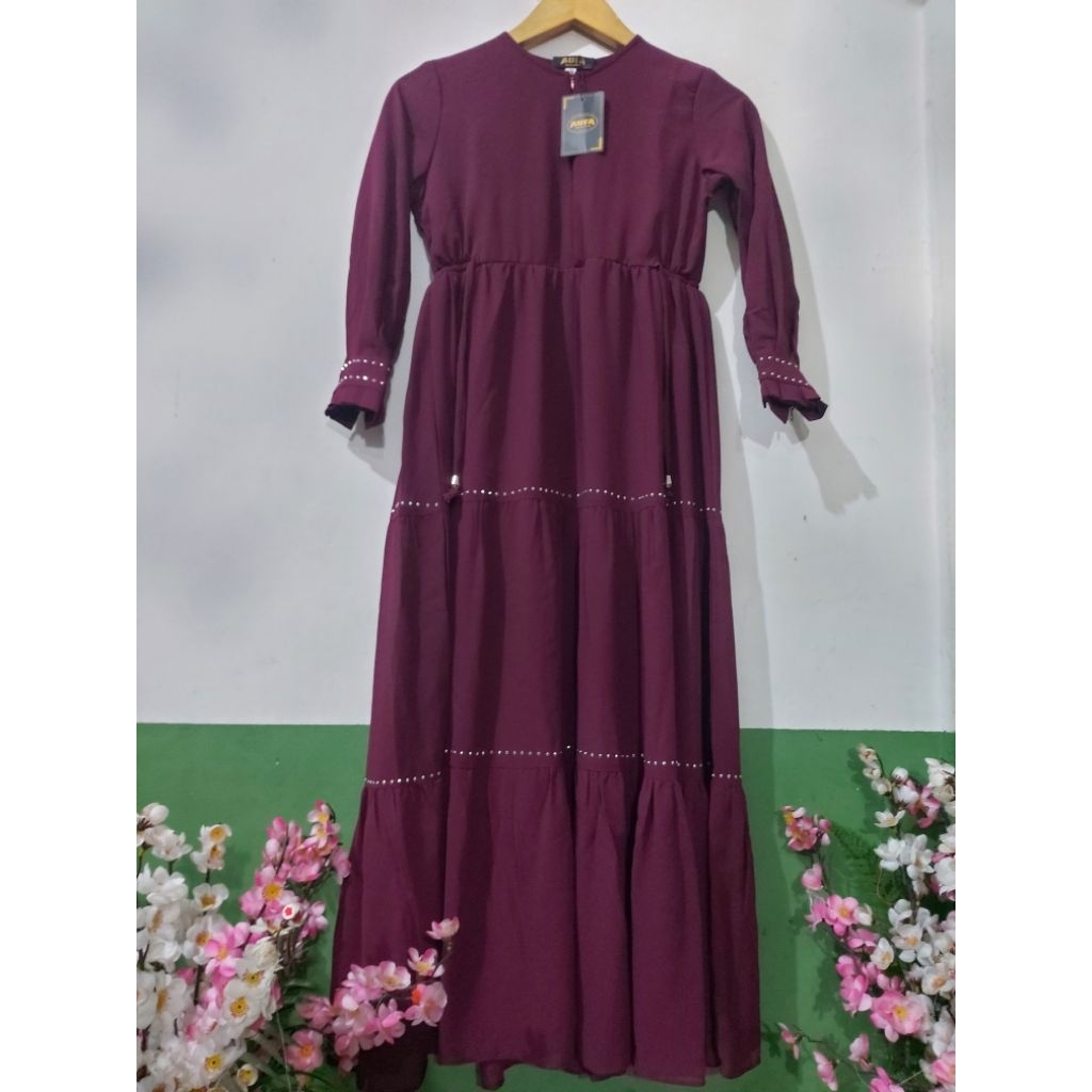 gamis ceruty anak butik