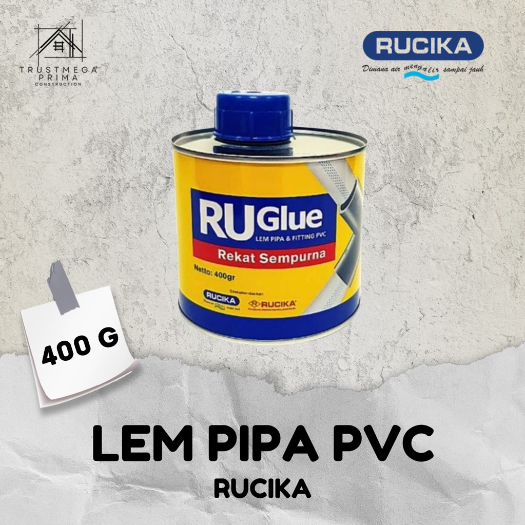 LEM PIPA/PVC RUCIKA RUGLUE 400GR