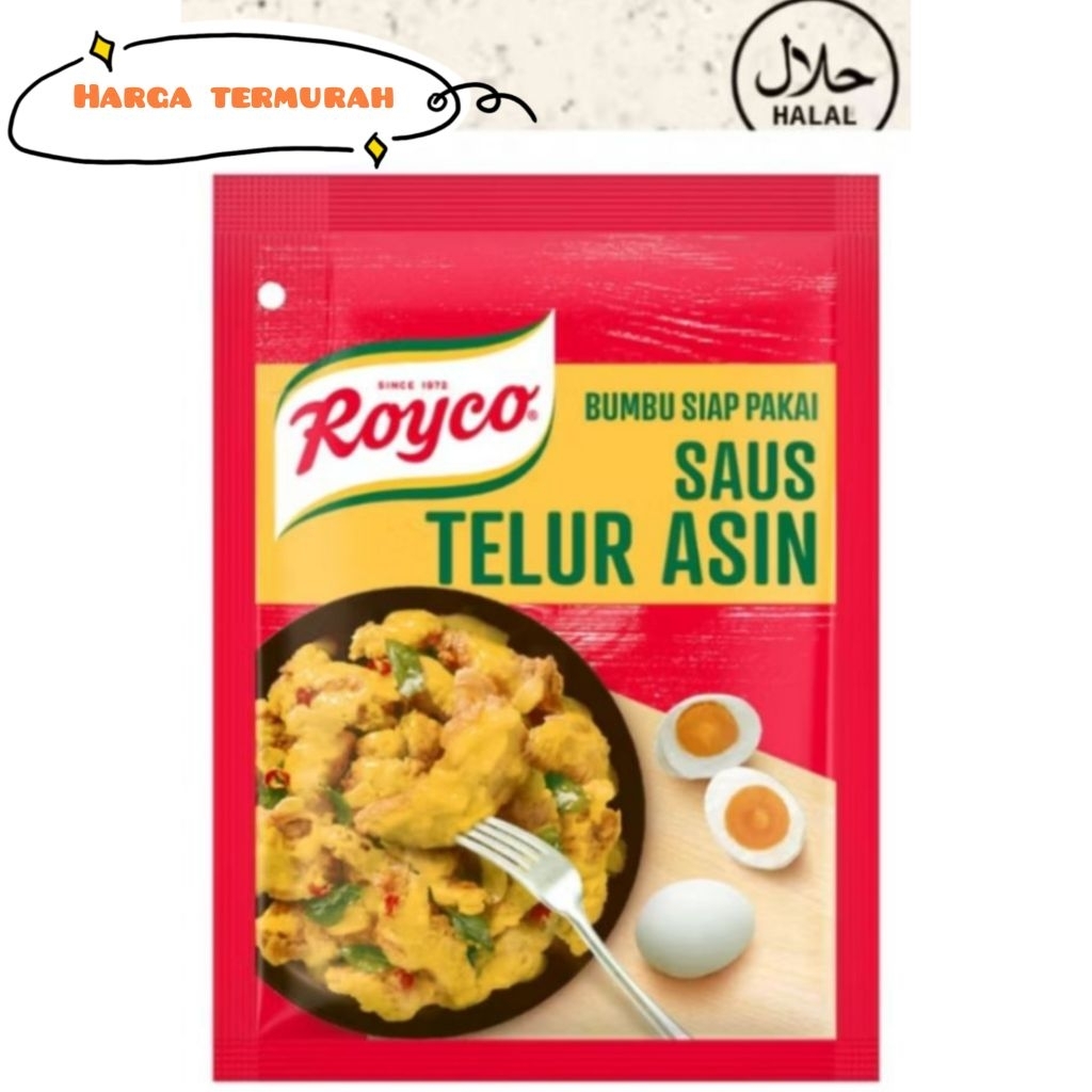 

Royco Bumbu Siap Pakai Saus Telur Asin.