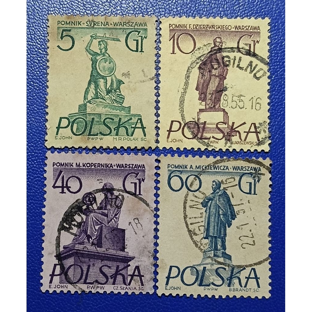 

Prangko Lawas LN Polska 4 Keping