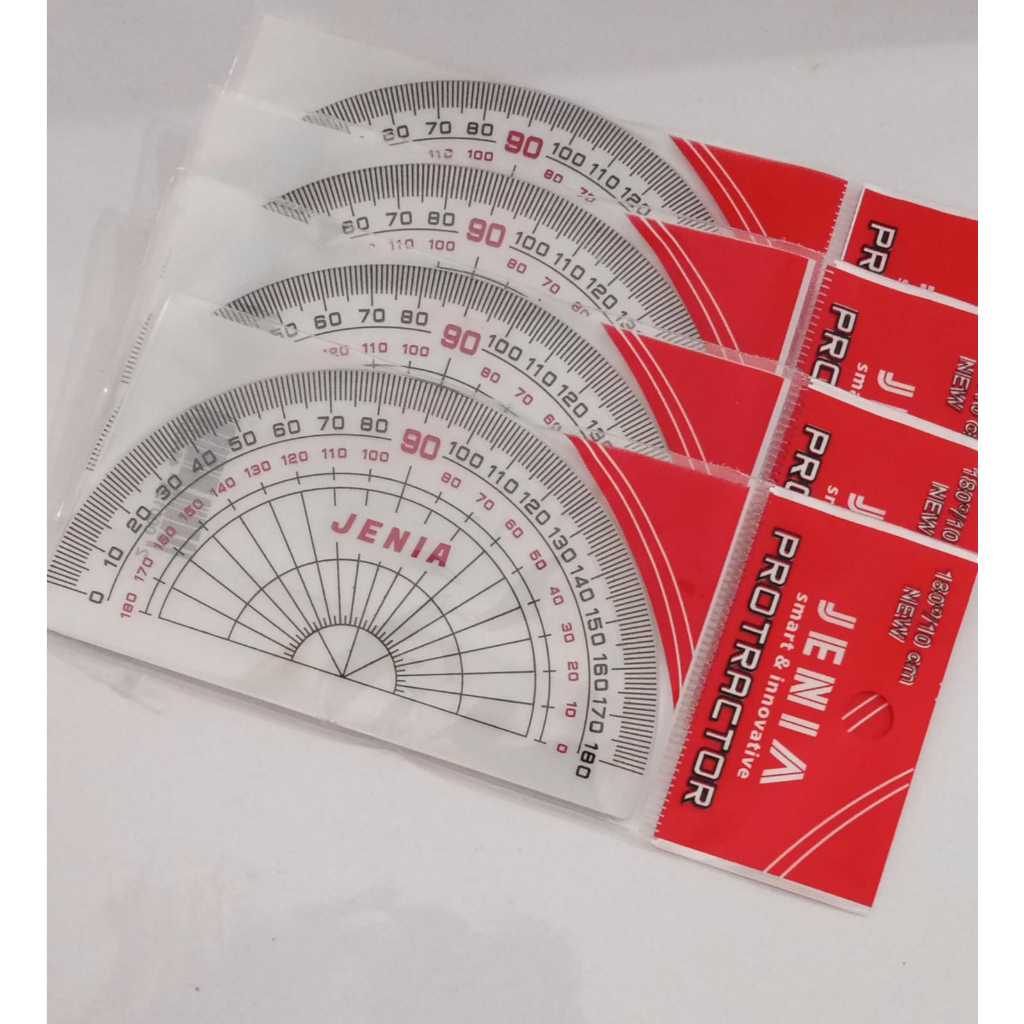 

Busur Derajat Jenia 180 per pcs