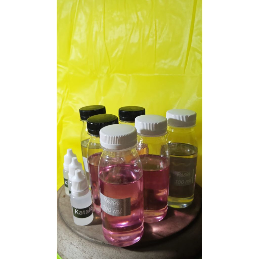 

resin merah ukuran 100 ml+ katalis 10ml