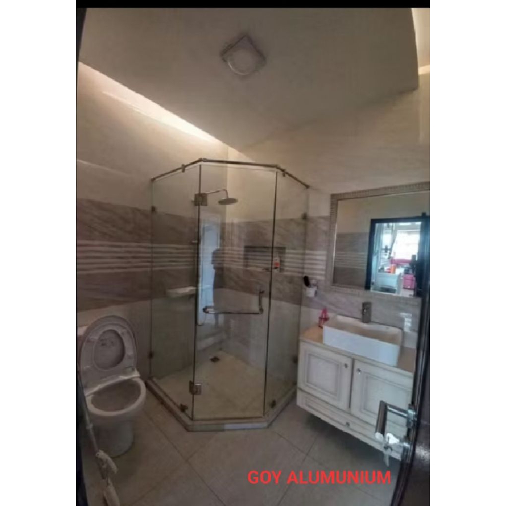 SHOWER BOX KAMAR MANDI KACA 10MM TEMPERED