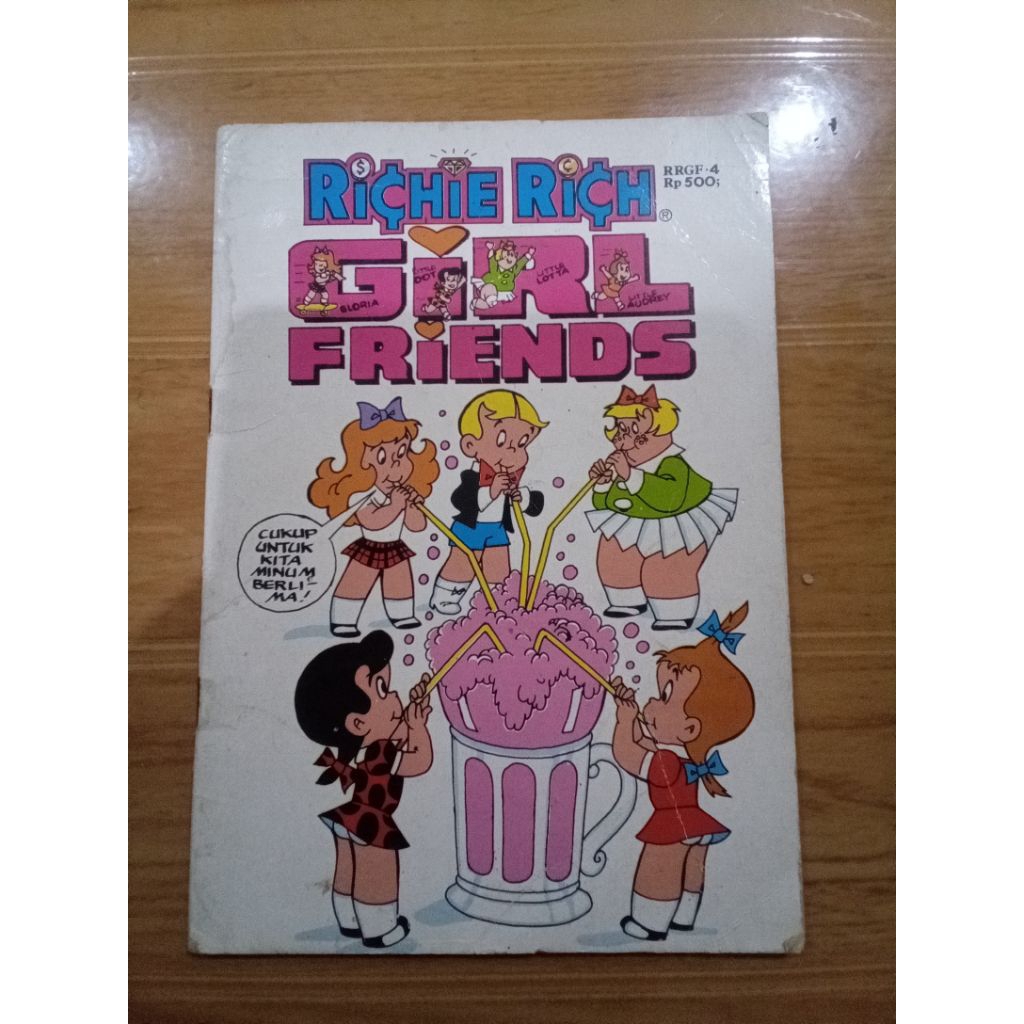 komik richie rich & his girl friends
