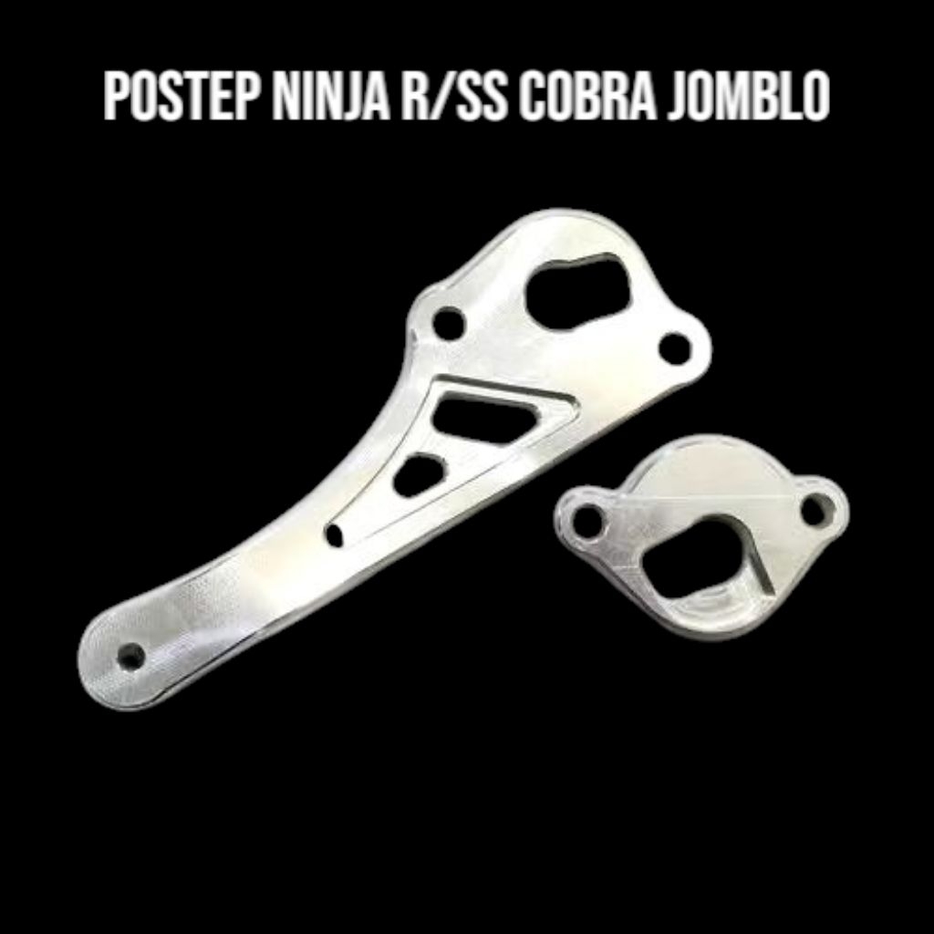 Postep Ninja R knalpot cobra Jomblo Bostep Footstep Ninja R SS Knalpot Kobra Rc3