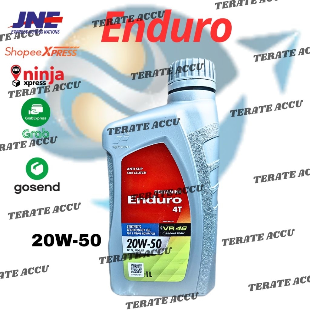 Oli Motor Bebek ENDURO 4T RACING 20W-50 1L ORIGINAL