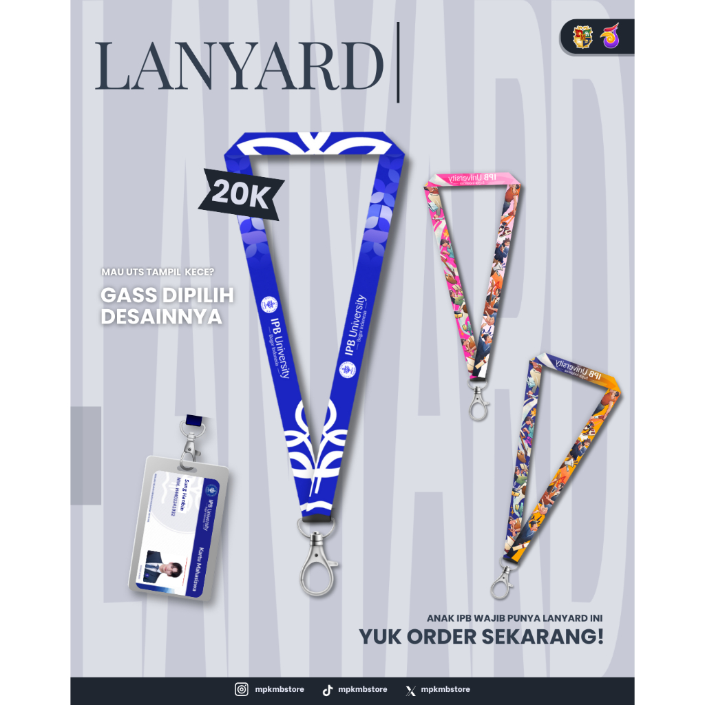 

Lanyard MPKMB IPB 62 VOL.1