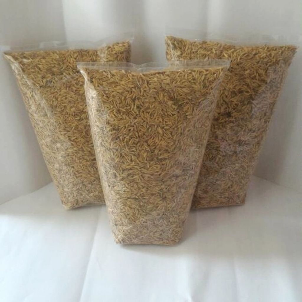 Sekam Padi / Sekam Mentah / Merang Padi plastik ukuran 1kg