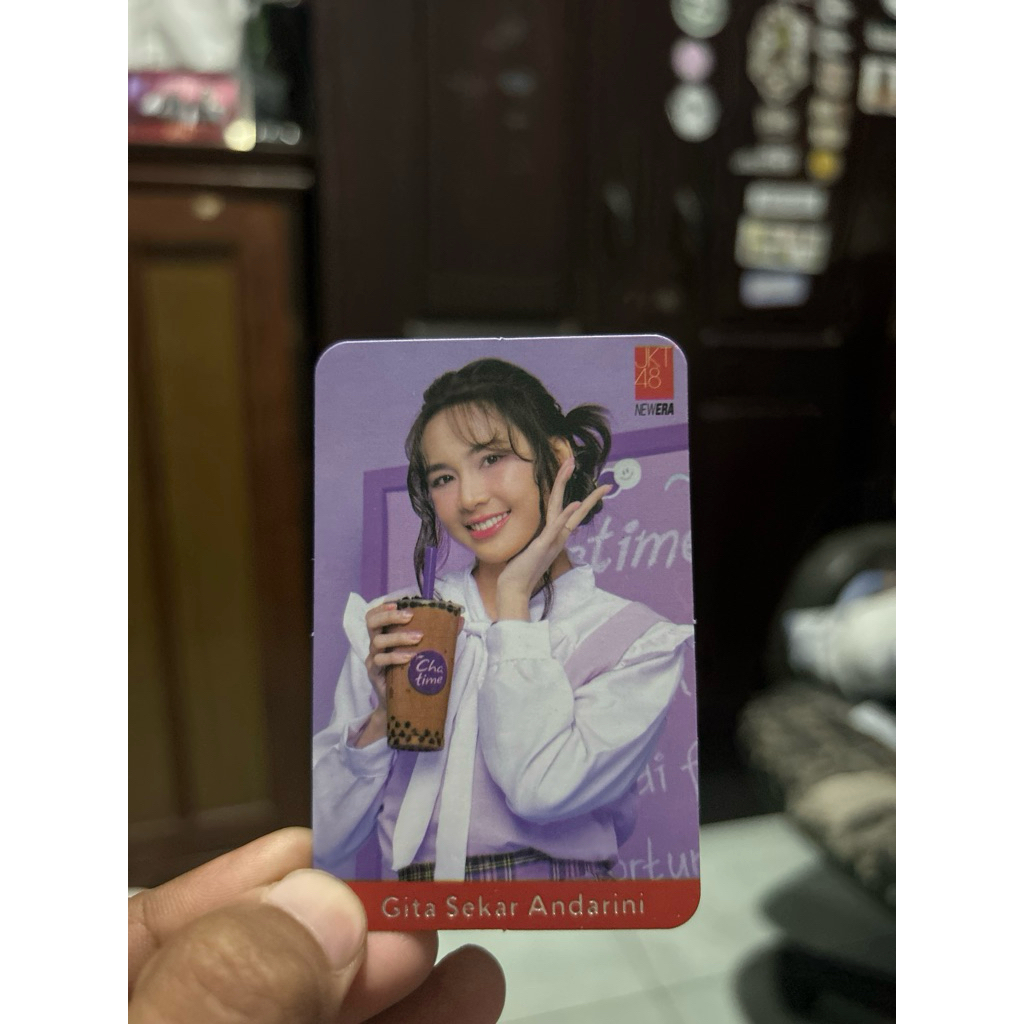 Photocard JKT48 x Chatime
