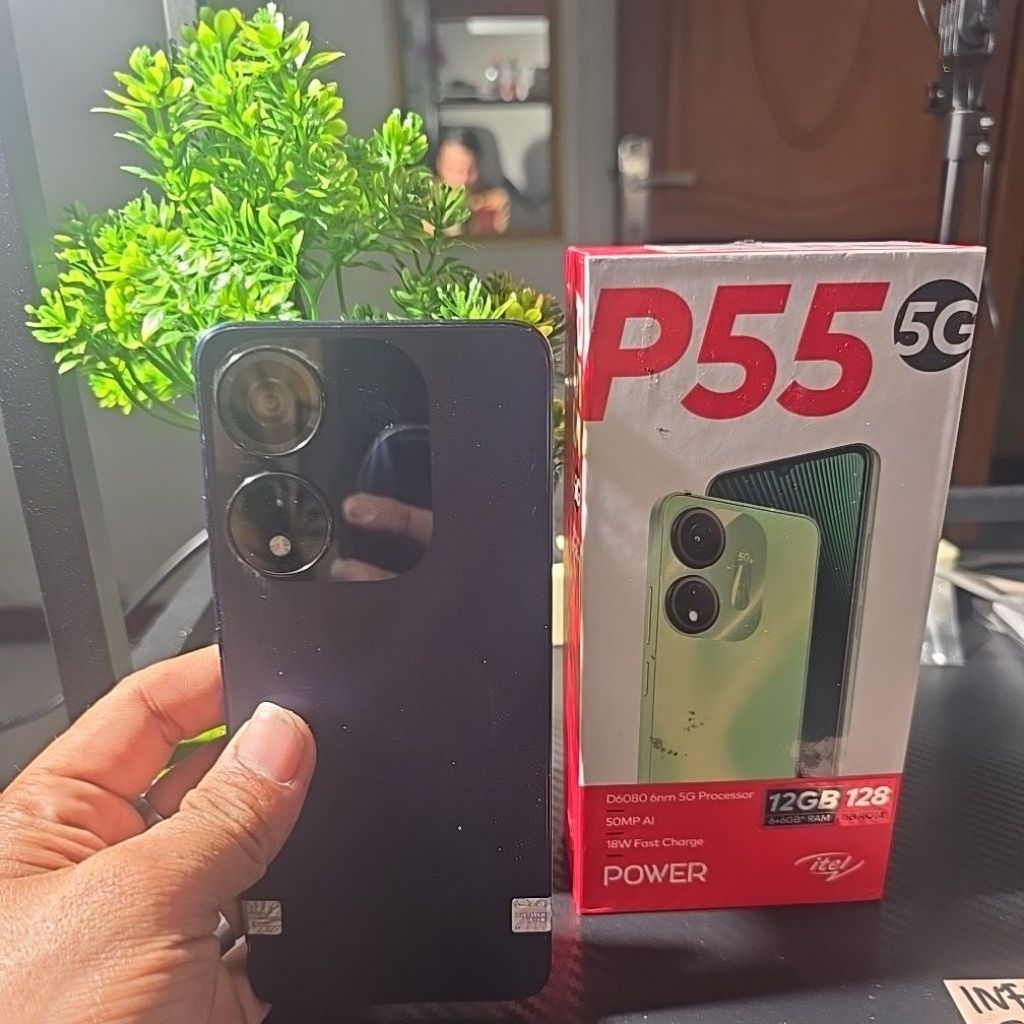 Infinik Itel  P55 6/128 5G Second Original Resmi