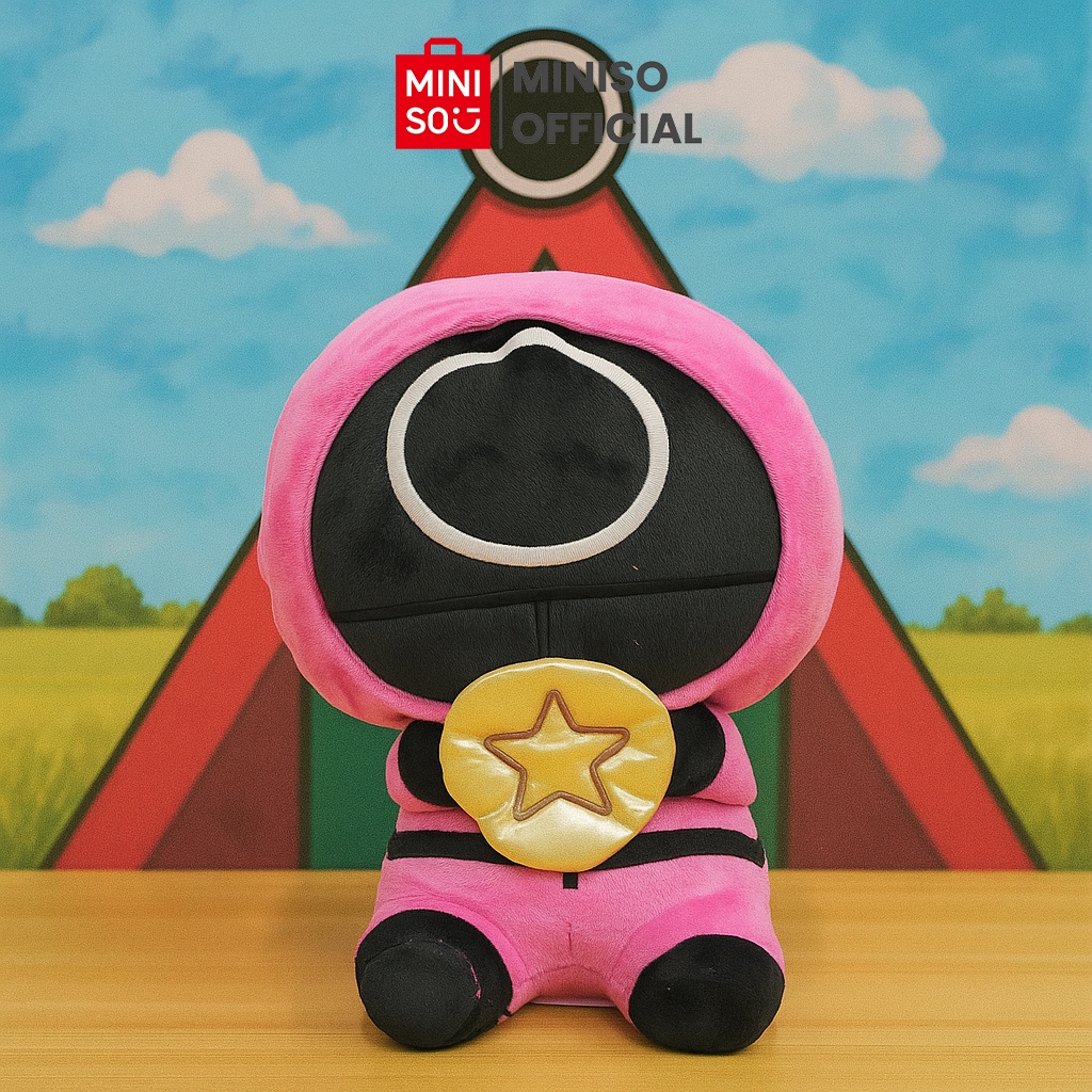 MINISO x SQUID GAME Collection 10in. Plush Toy Boneka Karakter Squid Game