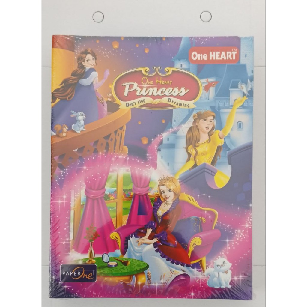 

Buku Tulis One Heart 38 Lembar (1 pack isi 10Pcs buku) PaperOne