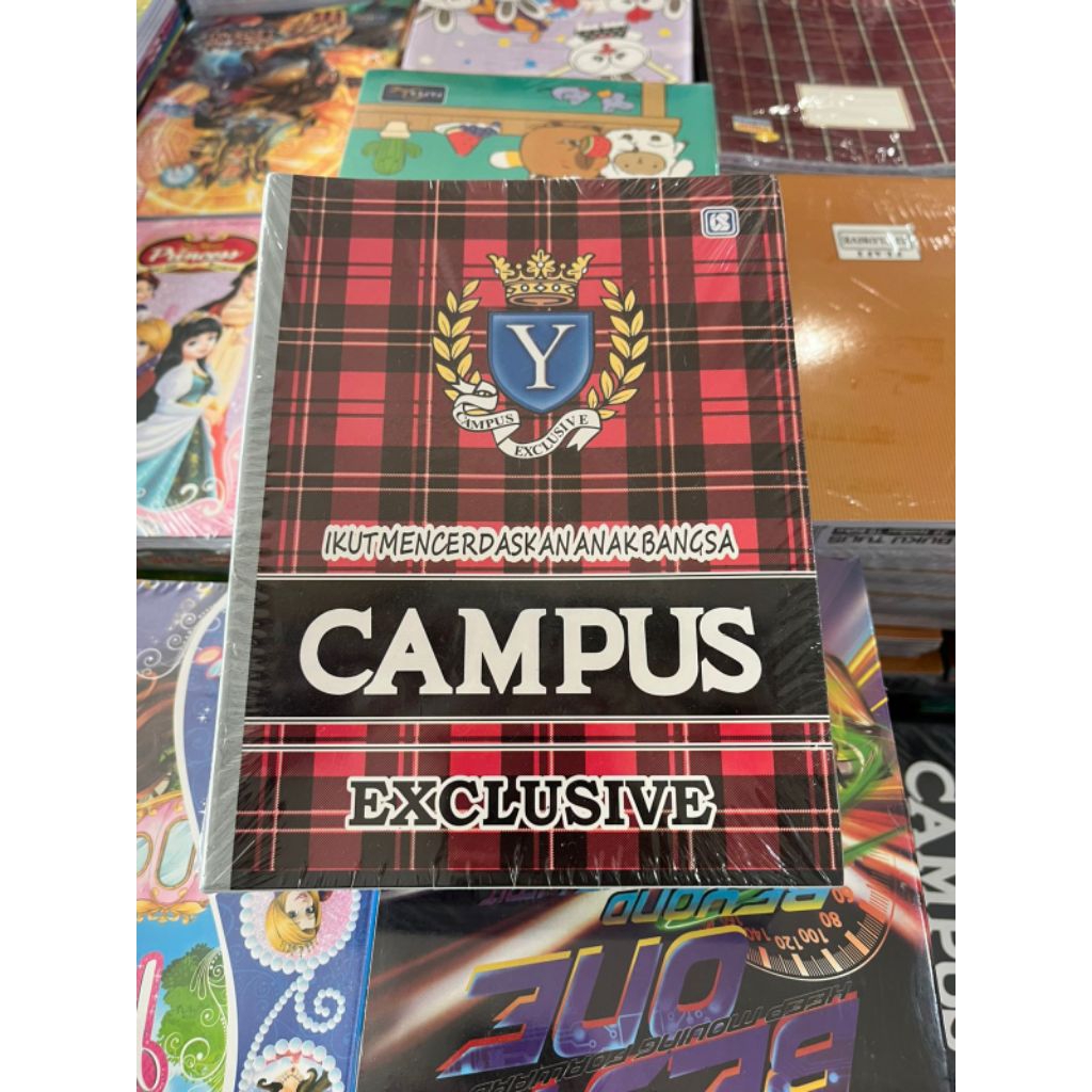 

( PROMO) Buku Tulis Campus Exlusive 1pak isi 10 buku 58 lembar Campus Exlusive//Toko Terlaris&Terpercaya