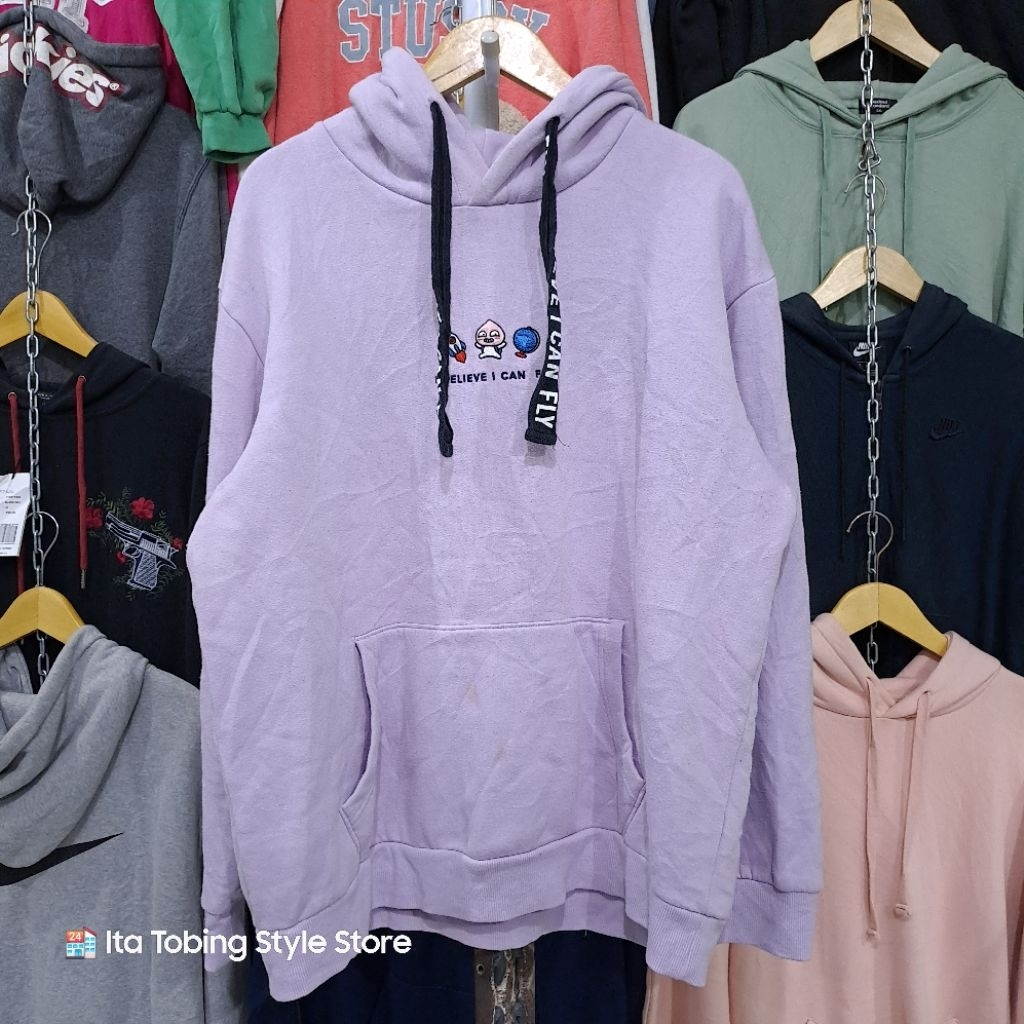 Hoodie NII x Kakao Friends Lilac