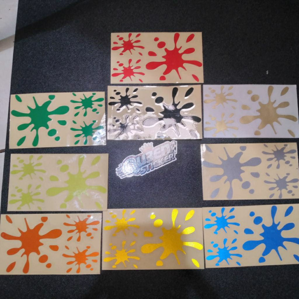 

Sticker Stiker Croot isi 3 Cutting