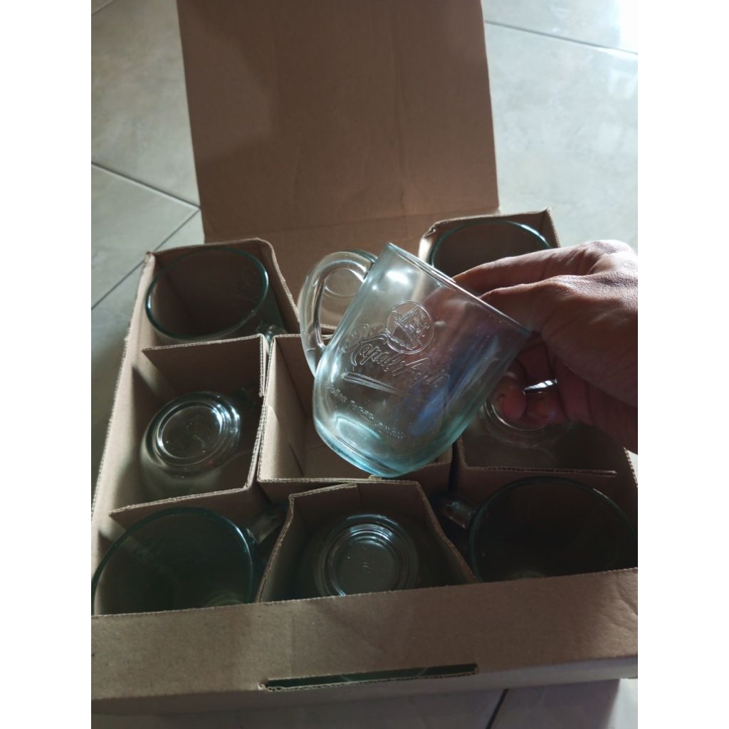 Cangkir Gelas Kopi 1 Dus Isi 9 Pcs
