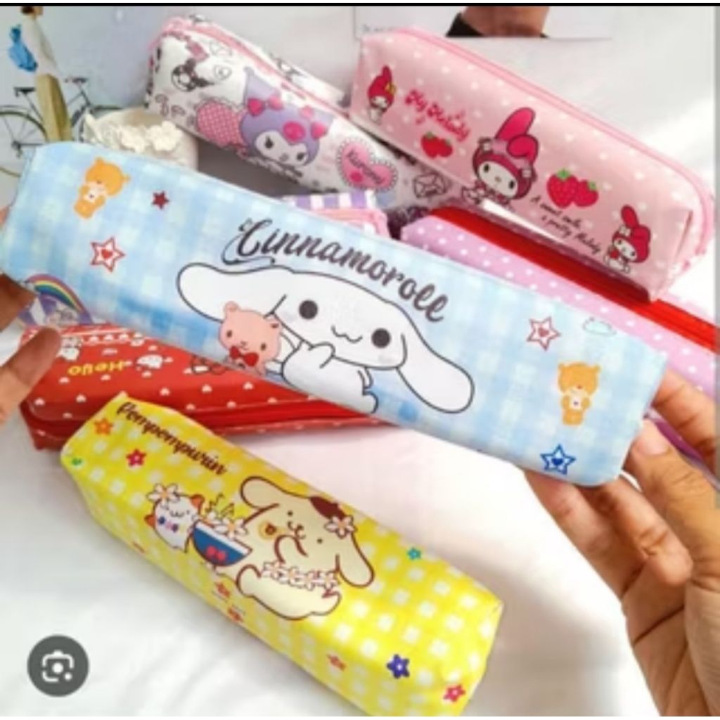 

6/12 PCS Tepak Pensil Motif Curomi Terbaru