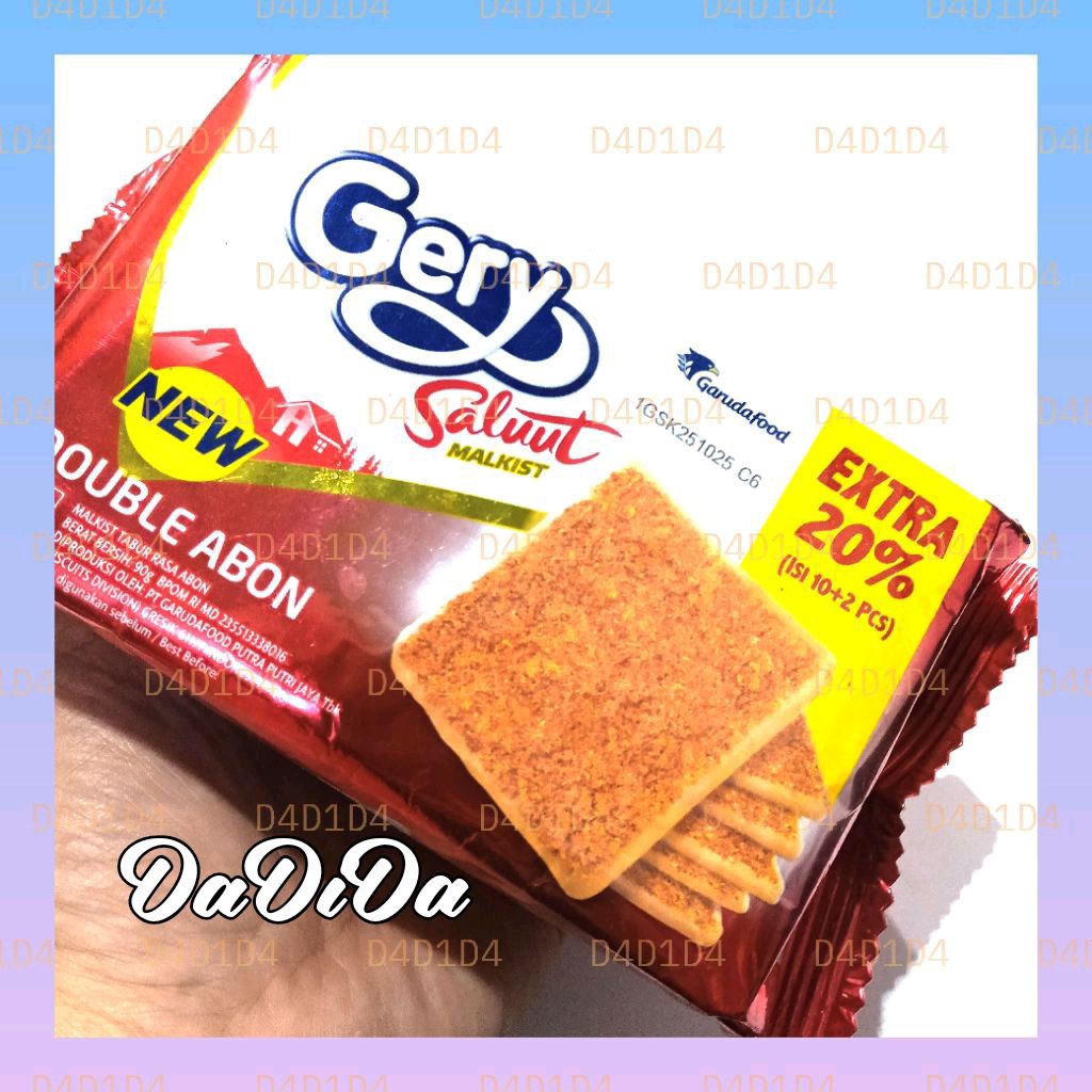 

Gery Salut Malkist Double Abon 90 gram