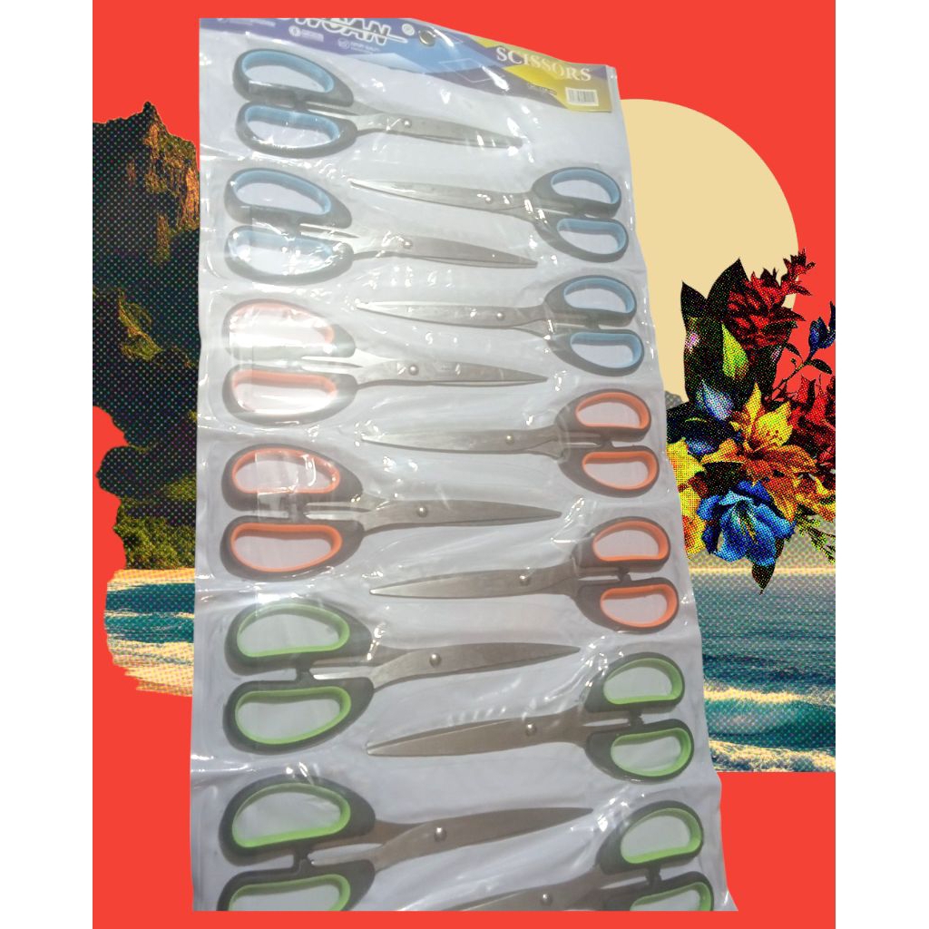 

gunting besar snowoan tajam 1lsn.isi12.pcs gunting besar tajam serbaguna