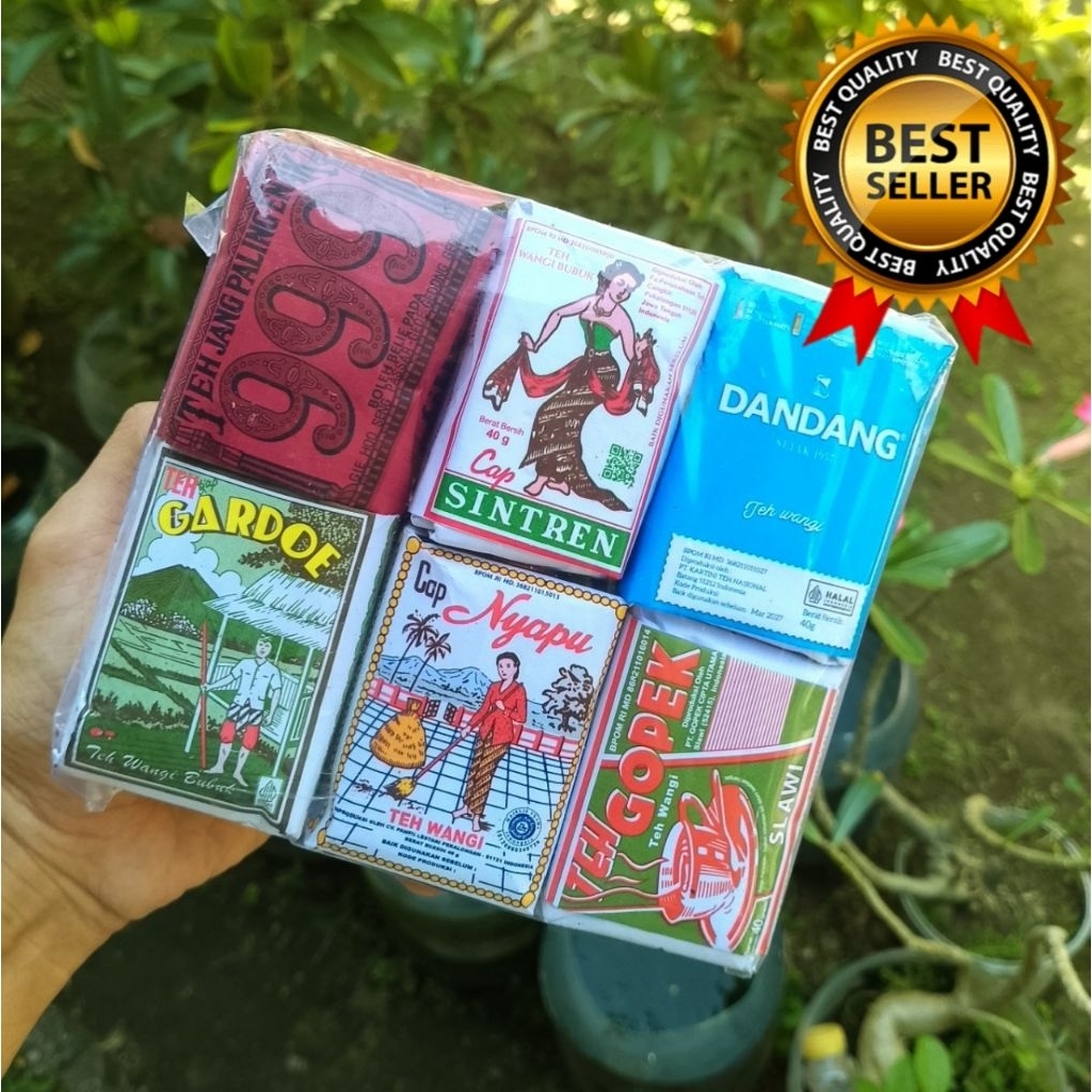 

Teh Racikan Khas Solo Satu paket Isi 6pcs (999 Gardoe Sintren Nyapu Dandang Gopek)