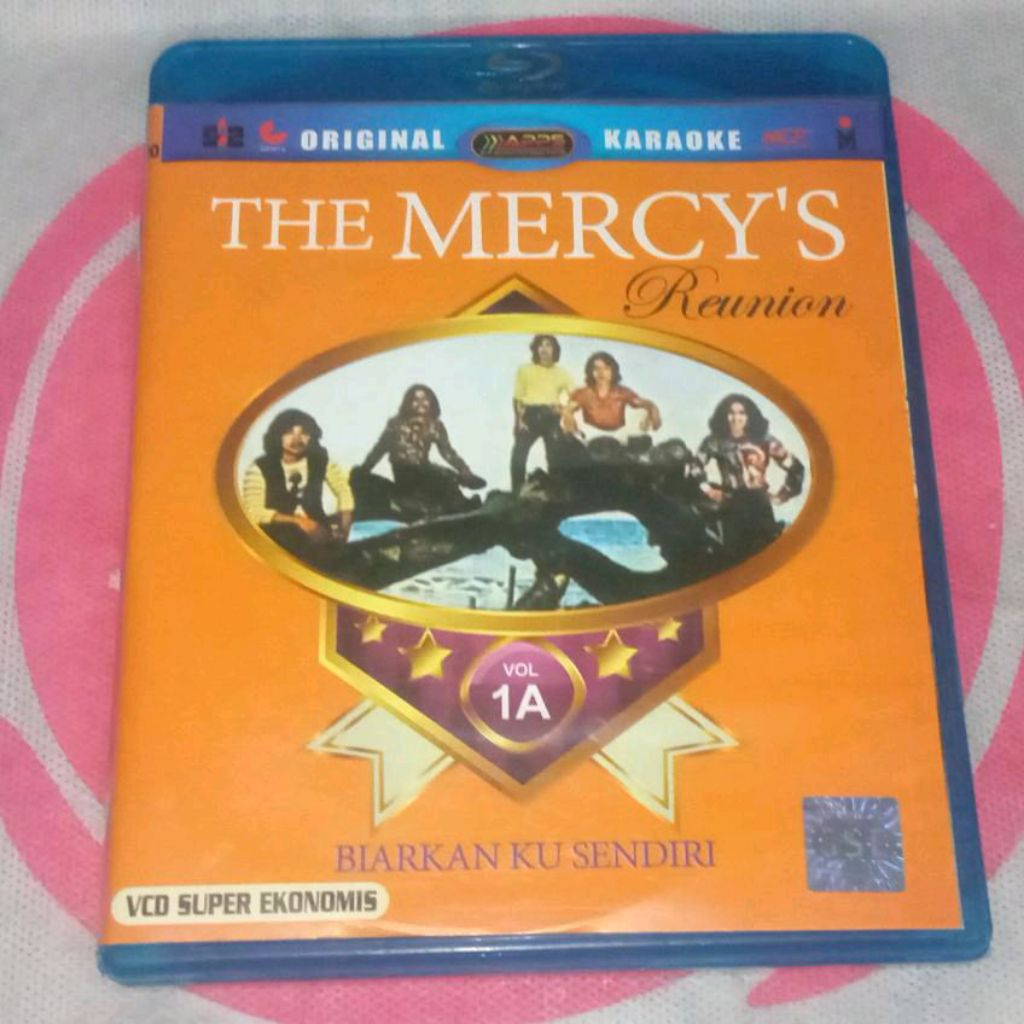 VCD The Mercy's Reunion - Biarkan Ku Sendiri V CD ORIGINAL