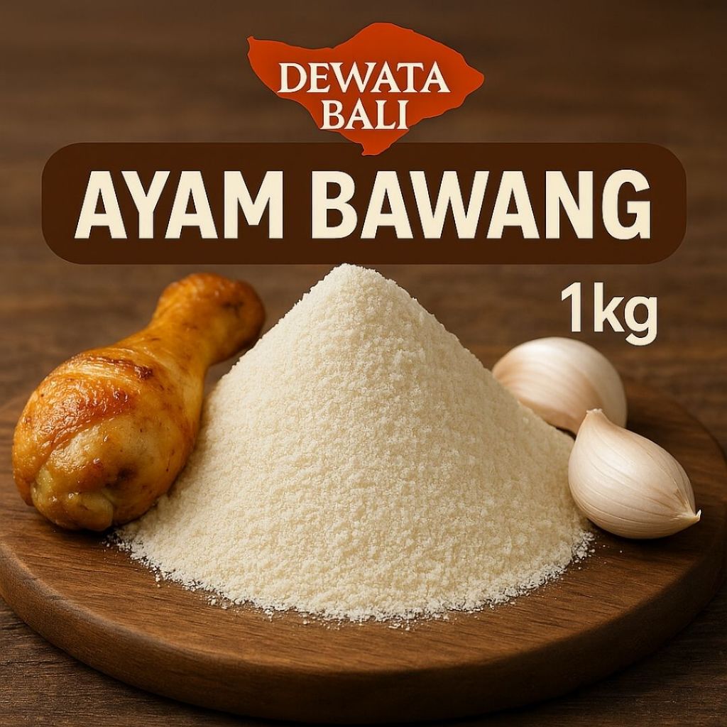 

Dewata bali bumbu tabur Ayam Bawang 1kg – Rasa Nendang, Laris Buat Snack Kekinian & Jualan Makin Cuan!