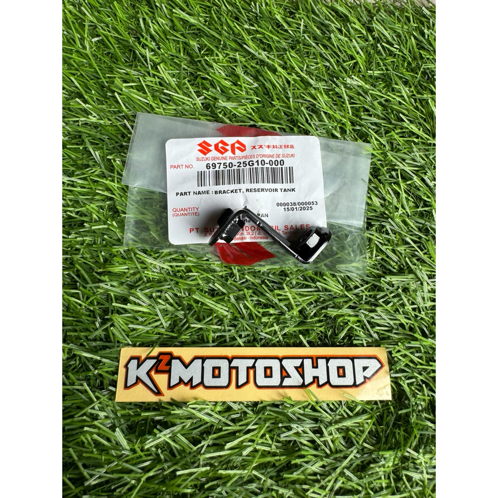Bracket Reservoir Tank Besi Dudukan Tabung Minyak Rem Belakang Satria Fu Fi Raider Fi Ori SGP