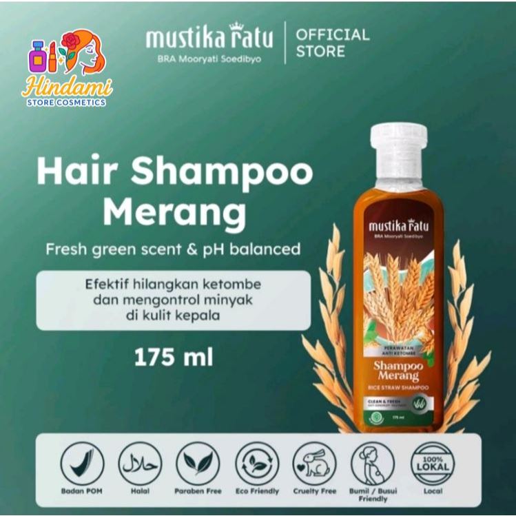 Mustika Ratu Shampoo Merang / Mustika Ratu Anti Ketombe
