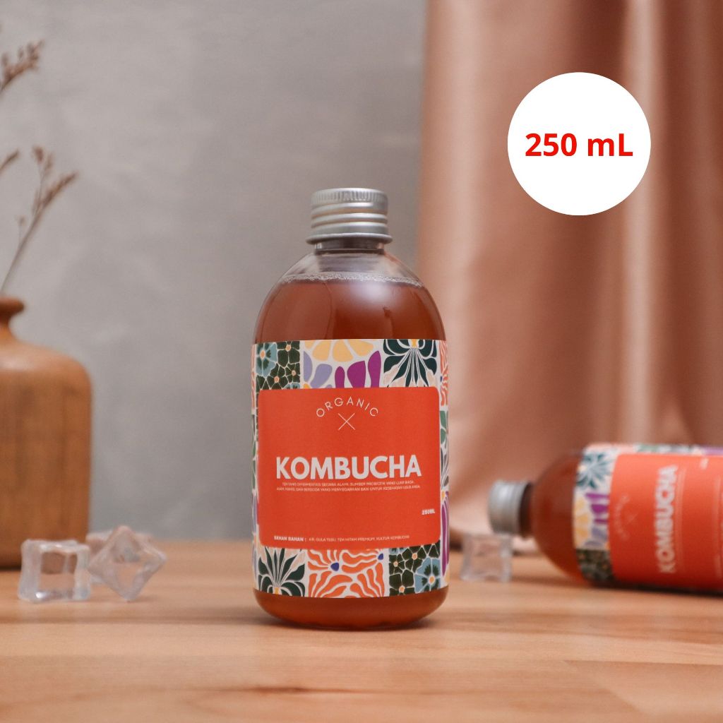 

250 ML Kombucha Tea | Minuman Kombucha siap minum by. MADAMBUCHA