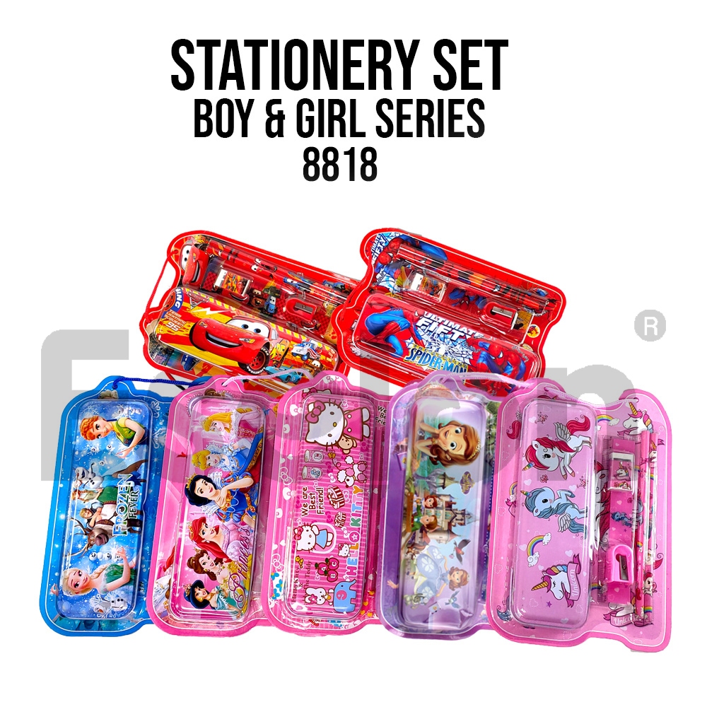 

Stationery set / Alat Tulis set / Paket alat tulis / Stationery set fancy 8818