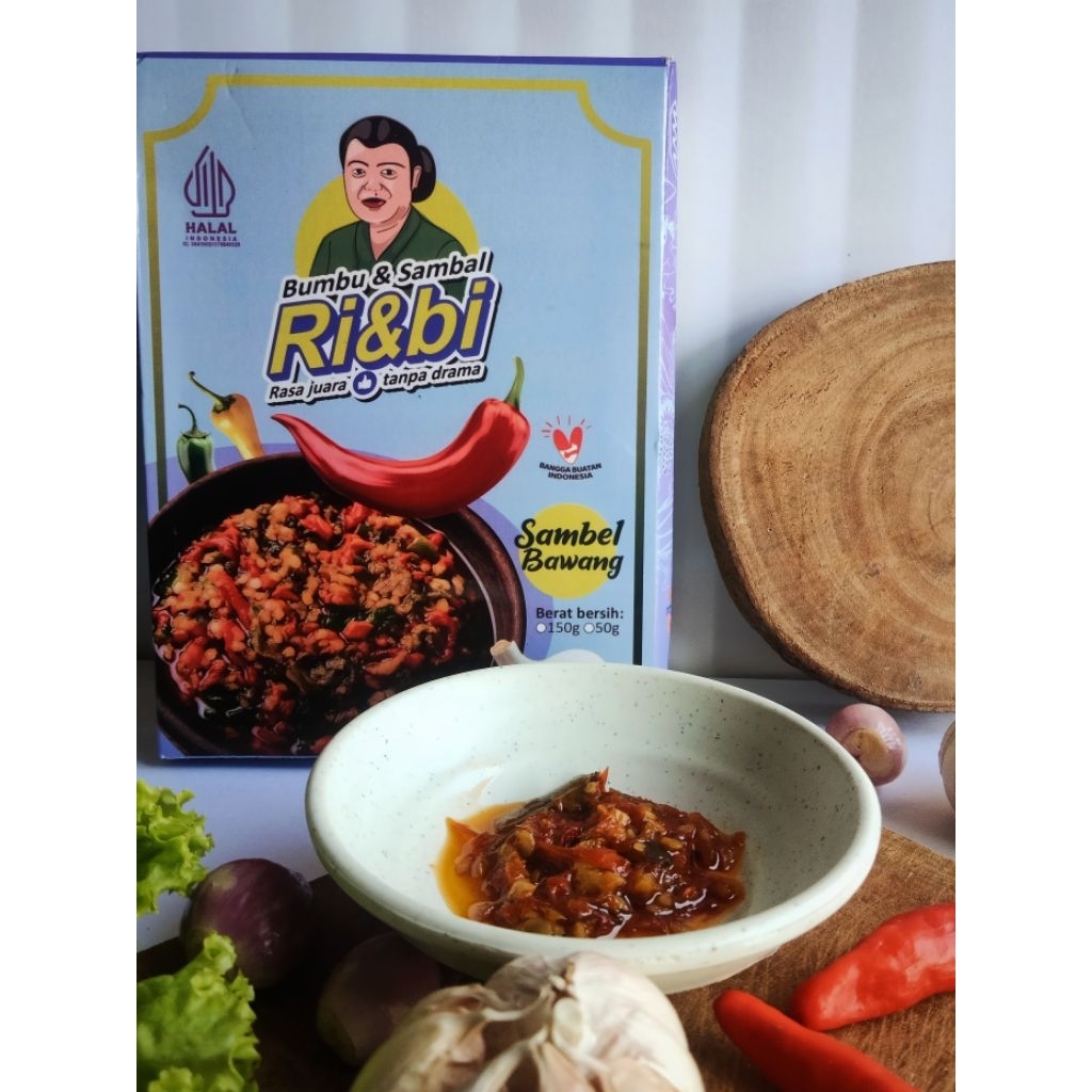 

SAMBAL BAWANG RI&BI 50gr/SAMBAL BAWANG INSTAN/SAMBAL INSTAN