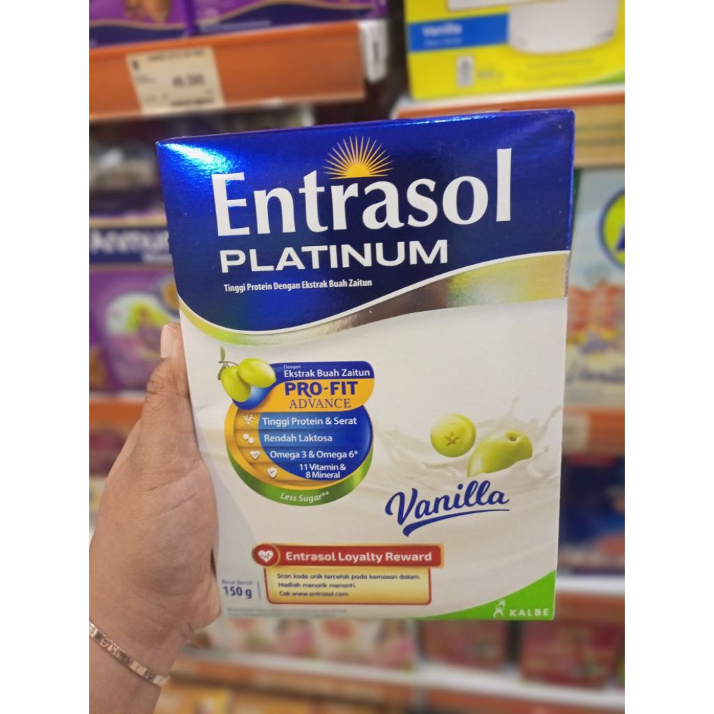 

ENTRASOL PLATINUM 150G VANILLA EXP 10 SEP 2026