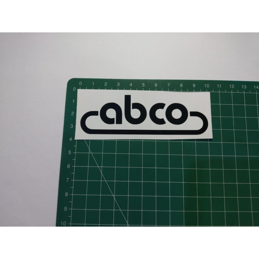 

stiker cutting abco