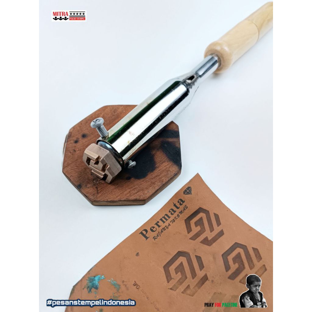 

Jual Hotstamp Solder foil Kulit Sintesis Stempel Panas Solder Listrik