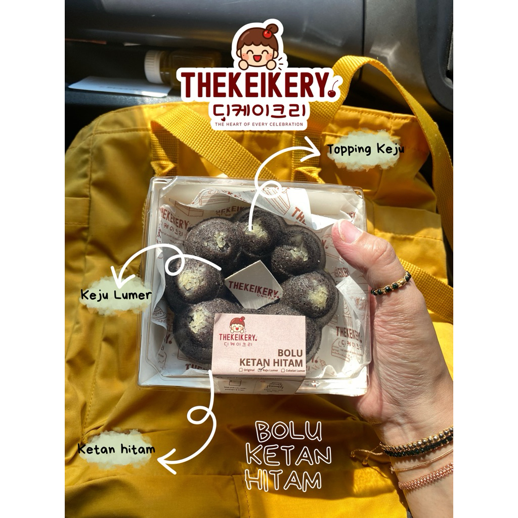 

BOLU KETAN HITAM KEJU LUMER