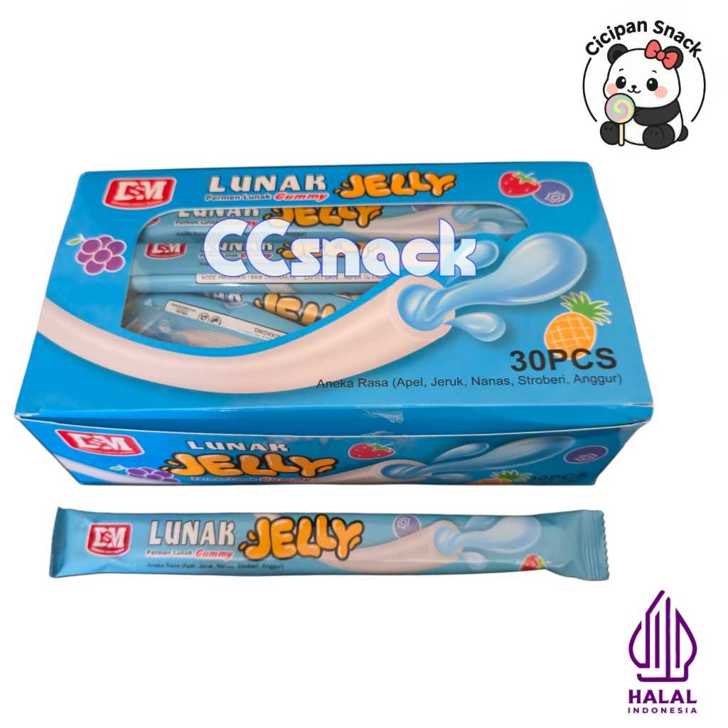 

DSM LUNAK JELLY BOX ISI 30