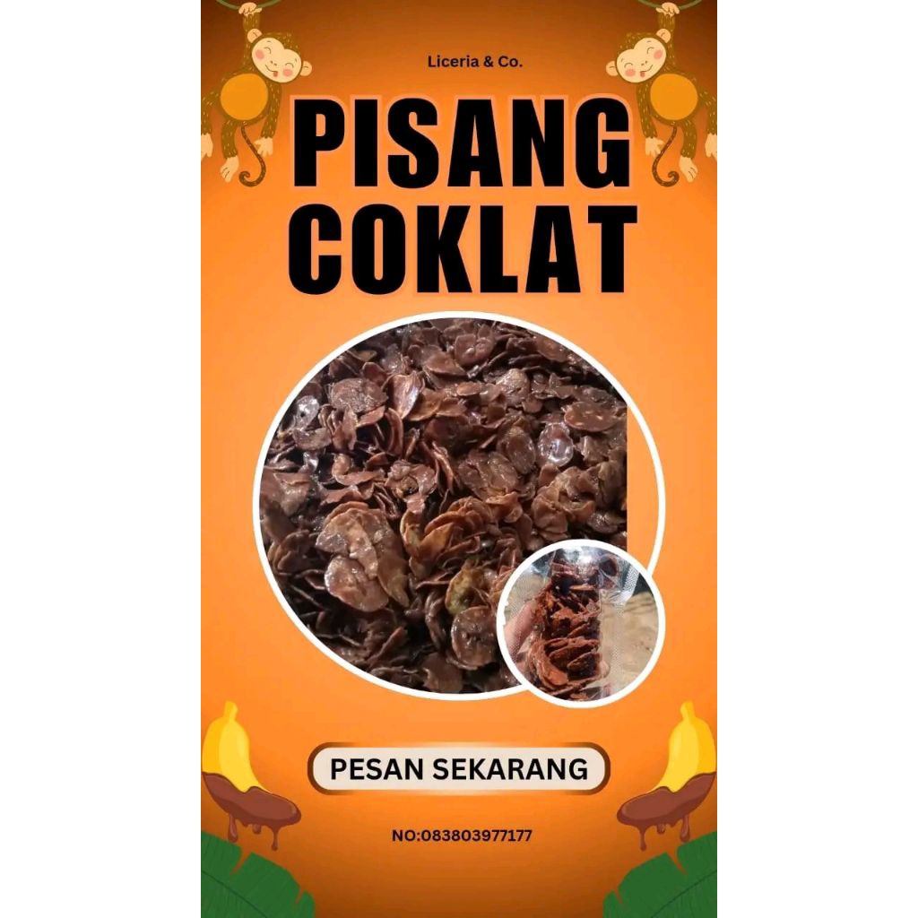 

kripik pisang coklat