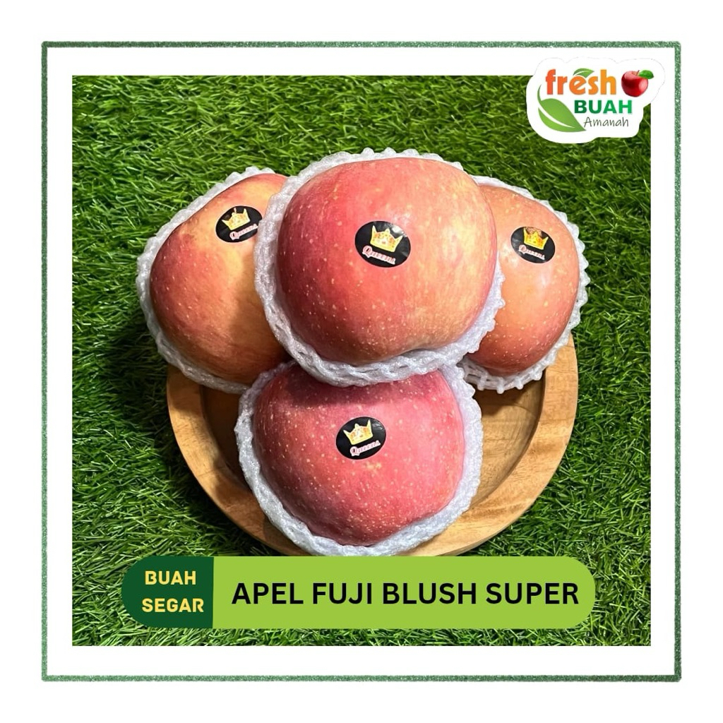 

Apel Fuji Blush Super 1kg | Promo Buah | FBA
