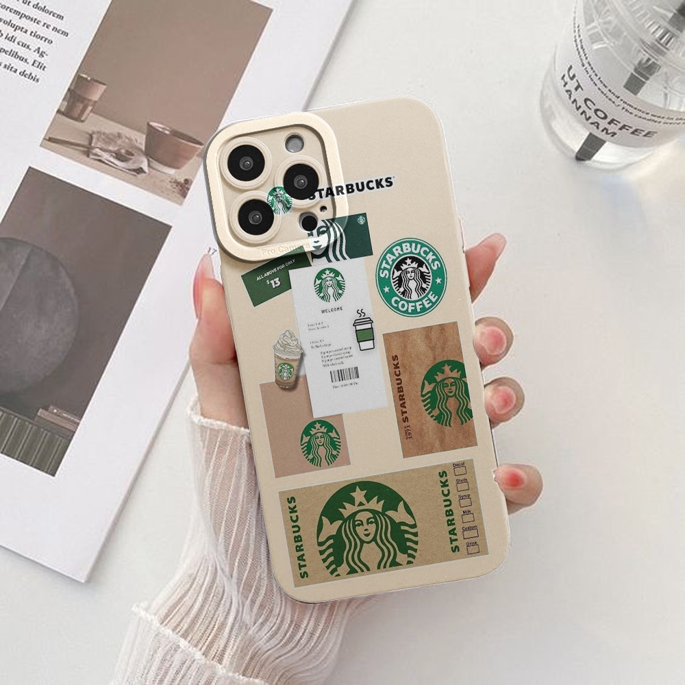 Casing Procamera Case VIVO V40 V40 LITE V30E 5G casing custom laris case keren 28 - 05 - STARBUCKS