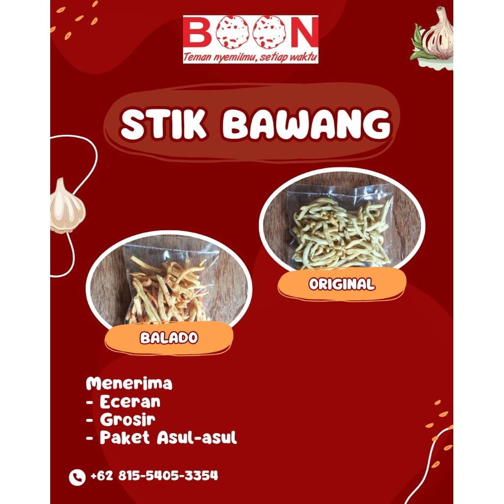 

Stik Bawang merek BOON